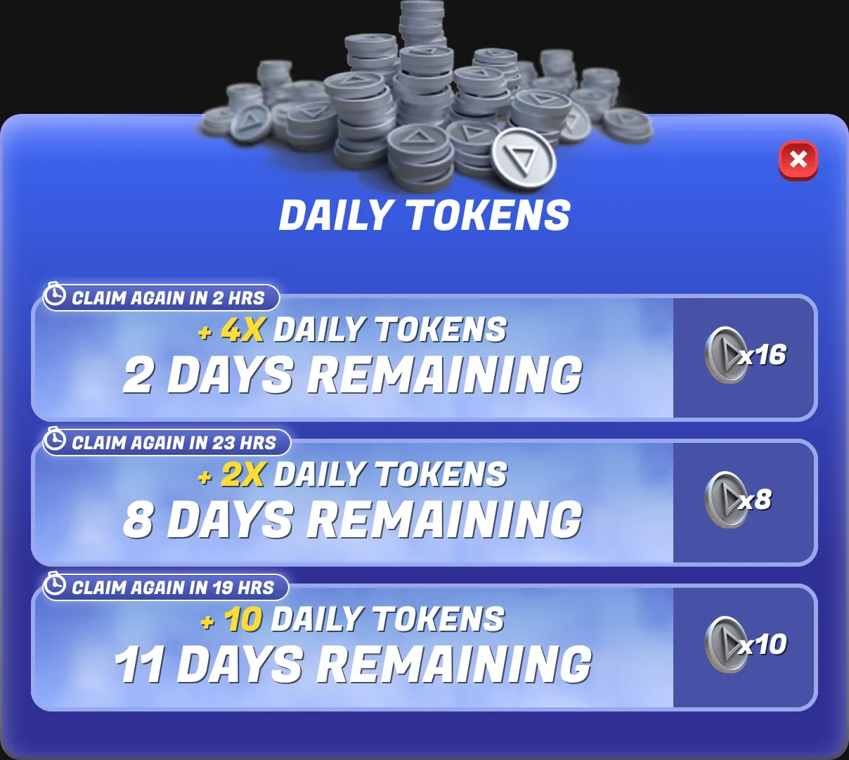 Collect Daily Tokens